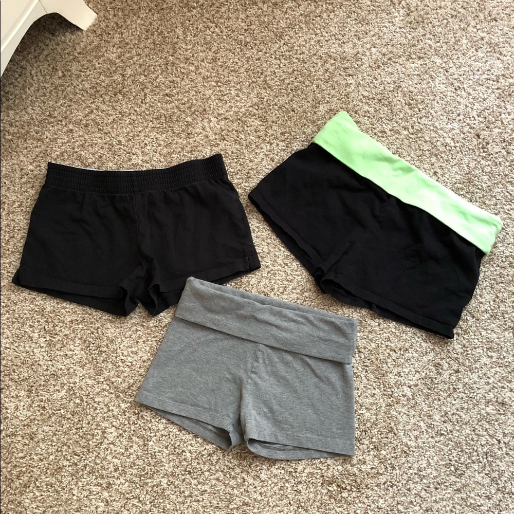 Variety knit gym shorts